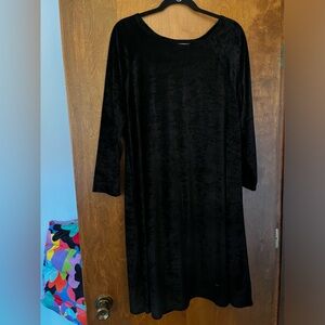 Vintage velour dress XL